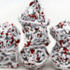 Blood Bones - Hollow Metal RPG Dice Set