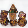 Glitter Gearwheel RPG Dice Set