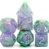 Green & Purple Seabed Treasure Dice