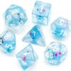 Blue Octopus RPG Dice Set