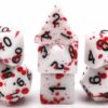 Blood Splatter RPG Dice Set