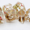 Red Koi Fish RPG Dice Set