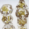 Gilded Butterfly RPG Dice Set
