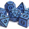 Magic Flame - Blue RPG Dice Set (assortiment – willekeurige uitvoering)