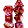 Cherry Cream RPG Dice Set