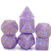 Huge Purple Castle Dice Set - 25mm