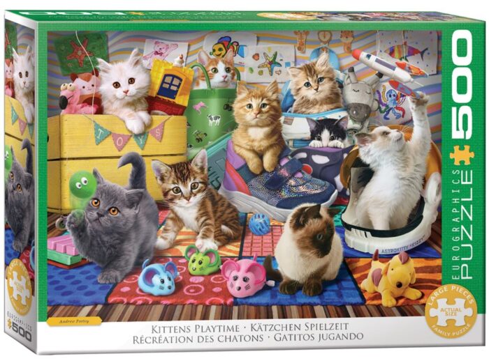 Kittens Playtime by Andrew Farley (500)