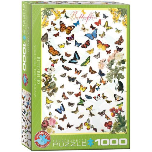 Eurographics Butterflies – Puzzel 1000 stukjes vanaf 9 jaar
