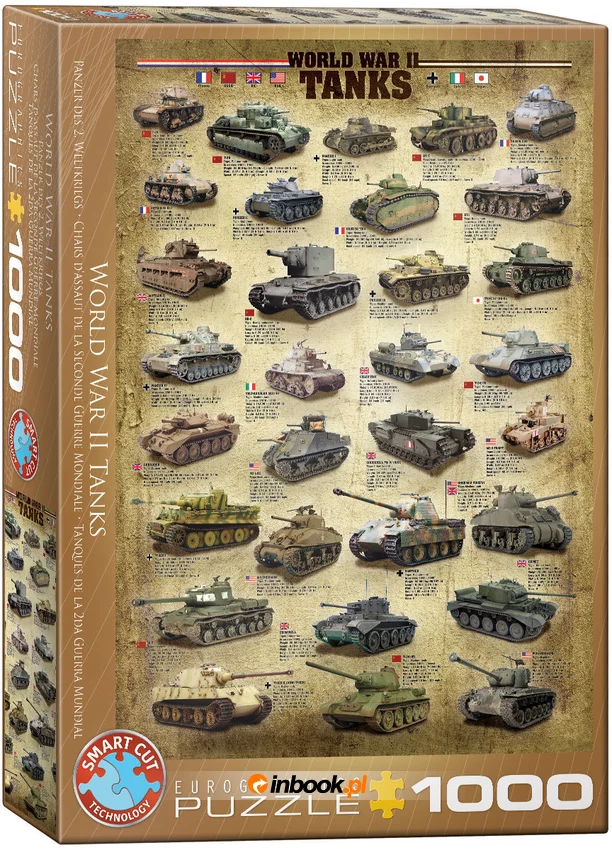 World War II Tanks (1000)