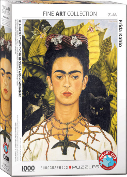 Self-Portrait with Thorn Neclace and