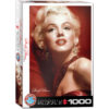 Marilyn Monroe Red Portrait (1000)