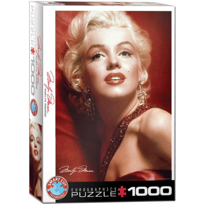 Marilyn Monroe Red Portrait (1000)