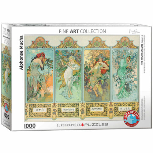 Four Seasons - Alphonse Mucha (1000)