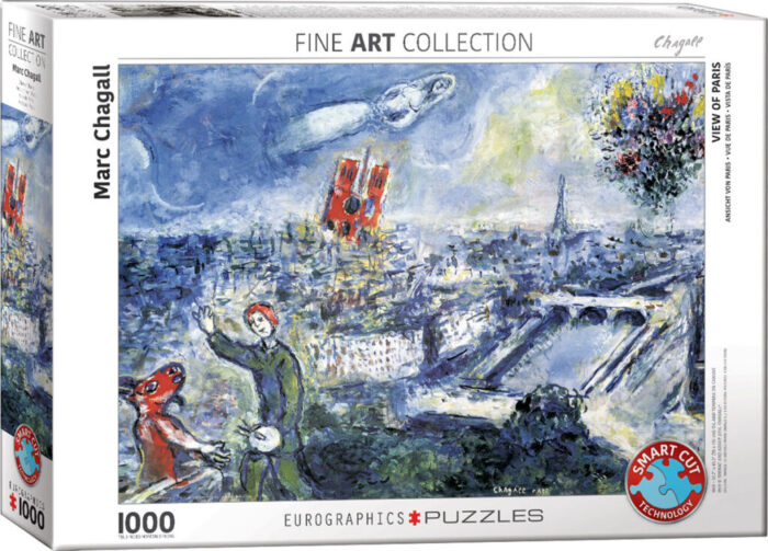 Le Bouquet de Paris - Marc Chagall