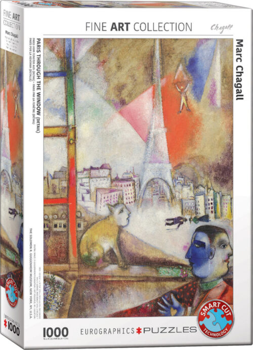 Eurographics Paris Through the Window – Puzzel 1000 stukjes vanaf 9 jaar