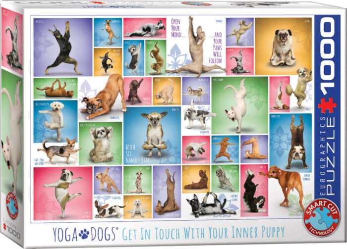 Yoga Dogs (1000)