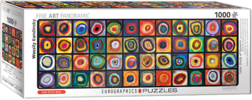 Color Study of Squares - Panorama (1000)