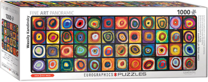 Color Study of Squares - Panorama (1000)