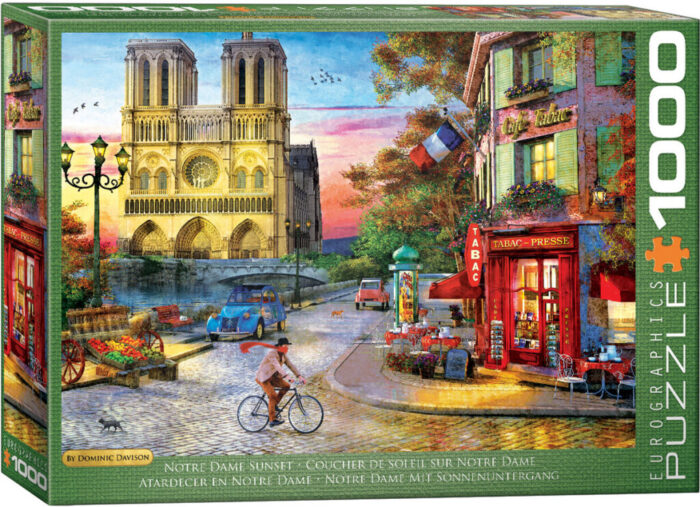 Notre Dame Sunset - Dominic Davison