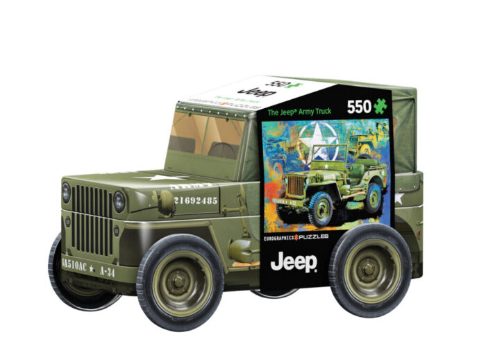 Military Jeep Tin (550)