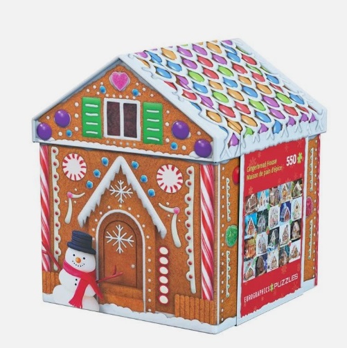 Gingerbread House Tin (550)