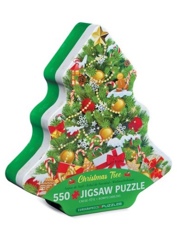 Christmas Tree Tin (550)