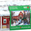 Christmas Barn Tin (550)