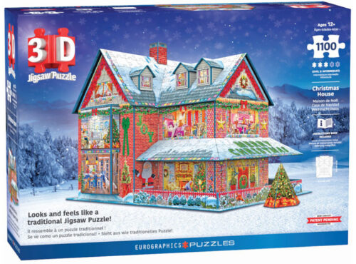 3D Christmas House