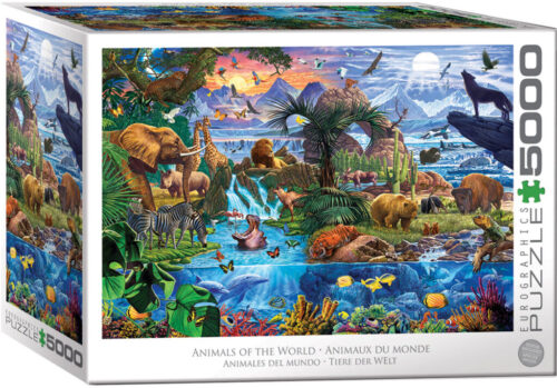 Eurographics Animals of the World – Puzzel 5000 stukjes vanaf 9 jaar