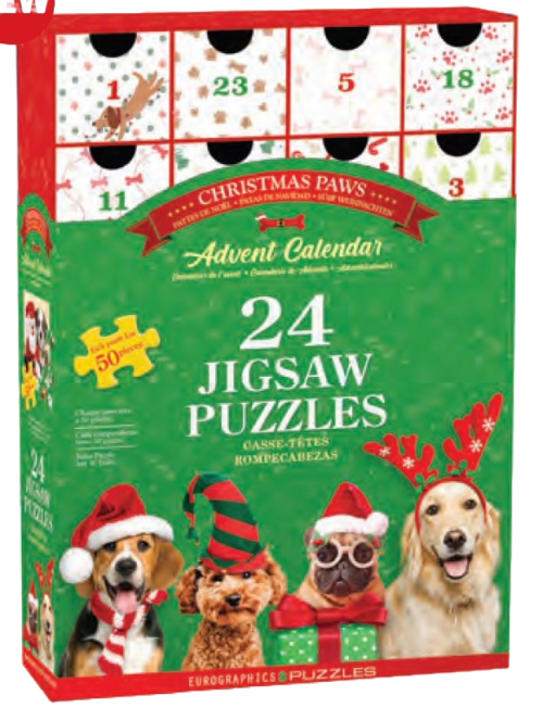 Advent Calendar - Christmas Paws