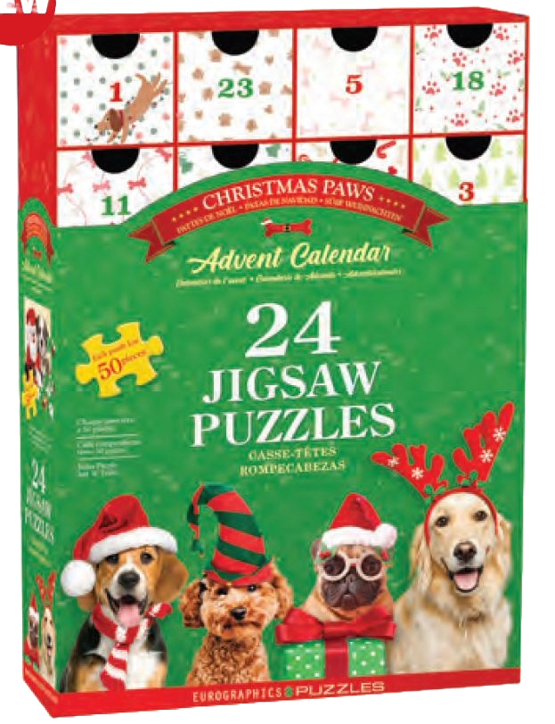 Advent Calendar - Christmas Paws