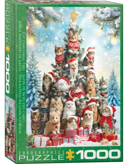 Cat Christmas Tree (1000)