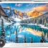 Lake Morraine in Winter (1000)