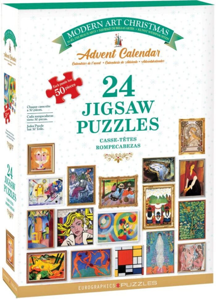 Modern Fine Art Advent Calendar (24x50)