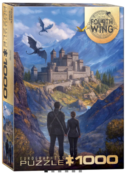 Eurographics Fourth Wing – Violet & Xaden – Puzzel 1000 stukjes vanaf 16 jaar