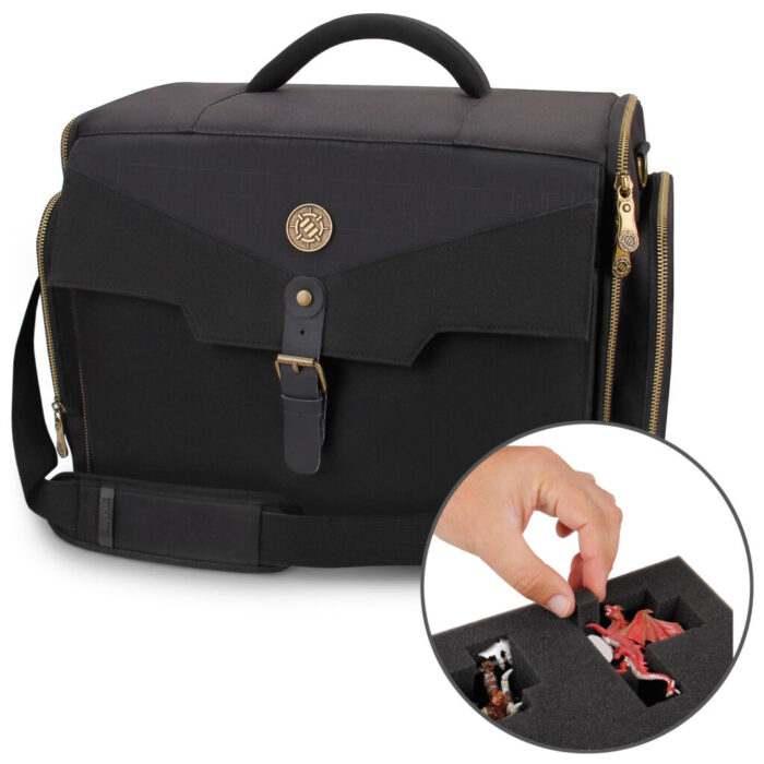 Miniature Figure Storage Case - Black