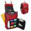 Trading Card Storage Box Backpack Red