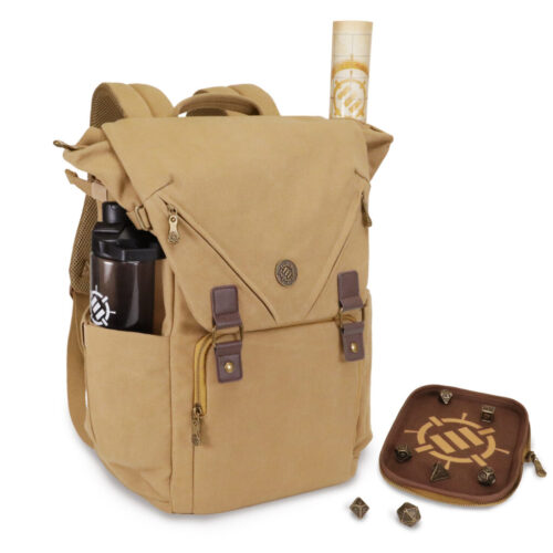 Tabletop Venture RPG Canvas Backpack