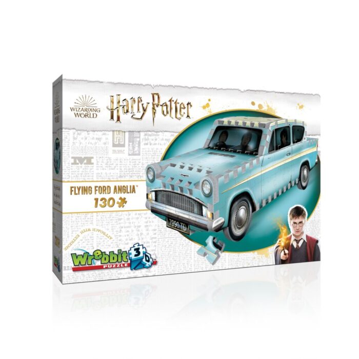 3D Harry Potter Flying Ford Anglia