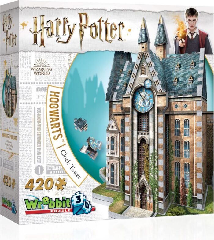 3D Harry Potter Hogwarts Clock Tower