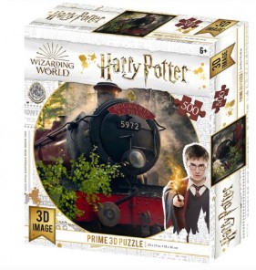 3D Image Puzzel - Hogwarts Express (500)