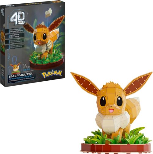 Spin Master 4D Build – Pokemon – Eevee – 3D-puzzel vanaf 12 jaar