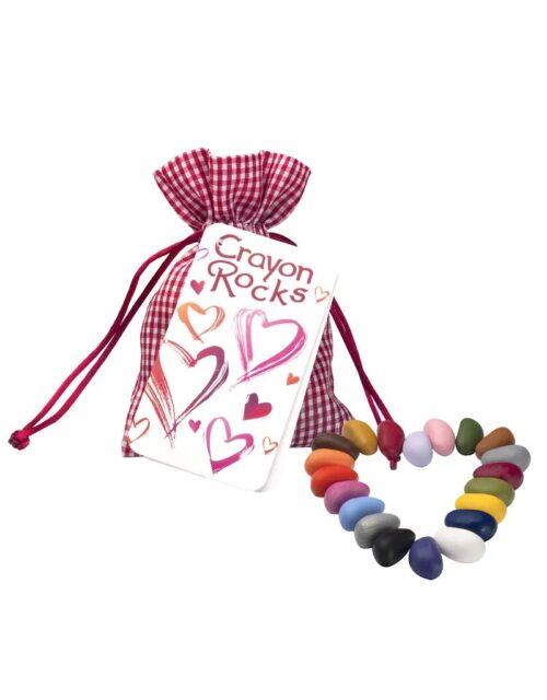 Crayon Rocks 20 colors Heart