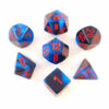 Gemini Black-Starlight/red Polydice Dobb