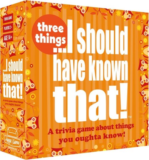I should have known - 3 Things