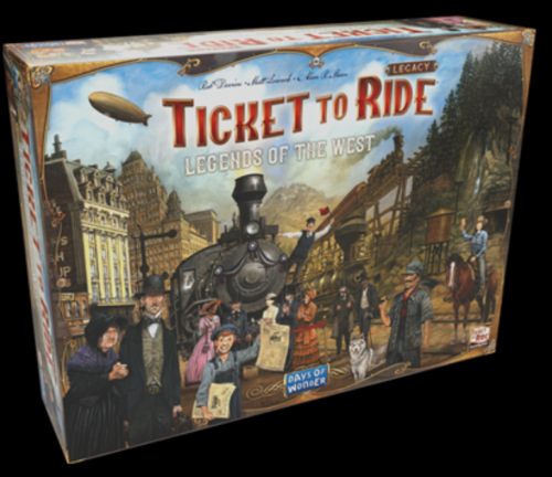 Days of Wonder Ticket to Ride Legacy Legendes uit het Westen – Bordspel vanaf 10 jaar