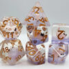 Pink Seal RPG Dice Set