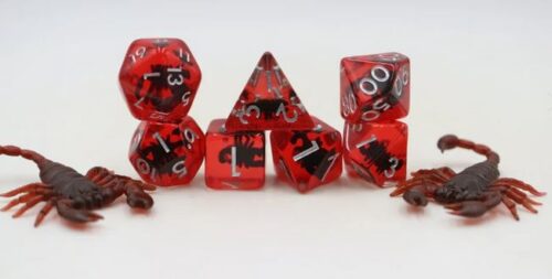 Scorpion RPG Dice Set