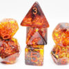 Pumpkin Light RPG Dice Set