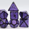 Timeworn Purple RPG Dice Set